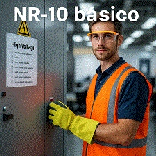 NR 10 - treinamento de segurança para trabalhos com instalações elétricas energizadas (Básico - reciclagem bienal)