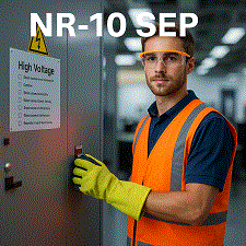 NR 10 - treinamento de segurança, específico em segurança no Sistema Elétrico de Potência (SEP) e em suas proximidades (formação - 40 horas)