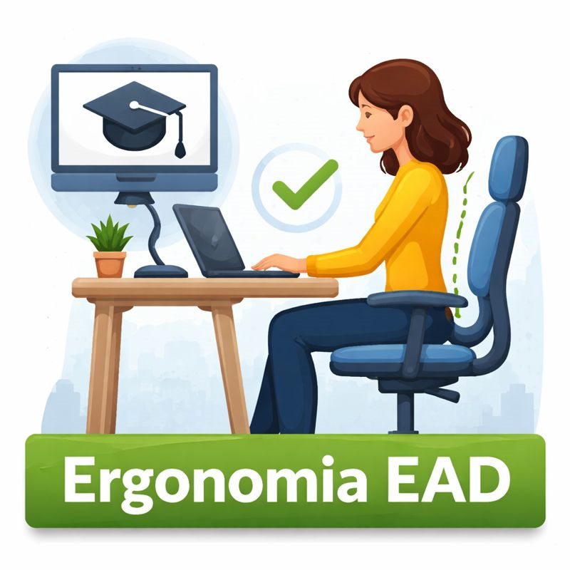 Treinamento de Ergonomia aplicado às atividades administrativas ou em "Home Office"
